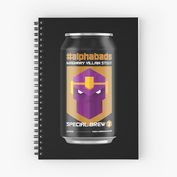 Item preview, IMAGINARY VILLAIN STOUT // #alphabads "Z" designed and sold by REALTHANG CUSTOMS.