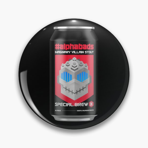 Item preview, IMAGINARY VILLAIN STOUT // #alphabads "X" designed and sold by REALTHANG CUSTOMS.
