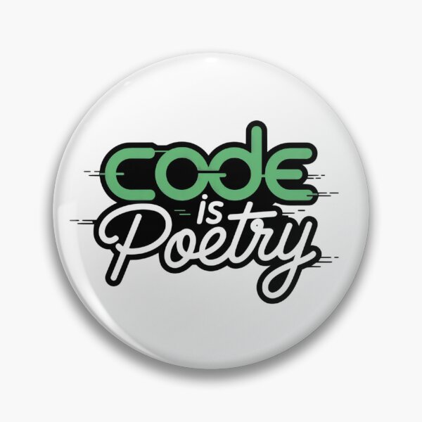 Item preview, Code is Poetry designed and sold by REBELIUM.