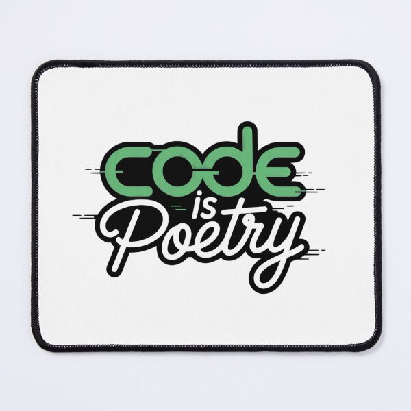 Item preview, Code is Poetry designed and sold by REBELIUM.
