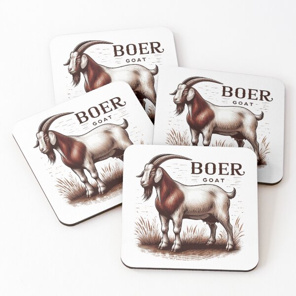 Item preview, Boer Goat Rustic Farm Art designed and sold by latelierdechris.