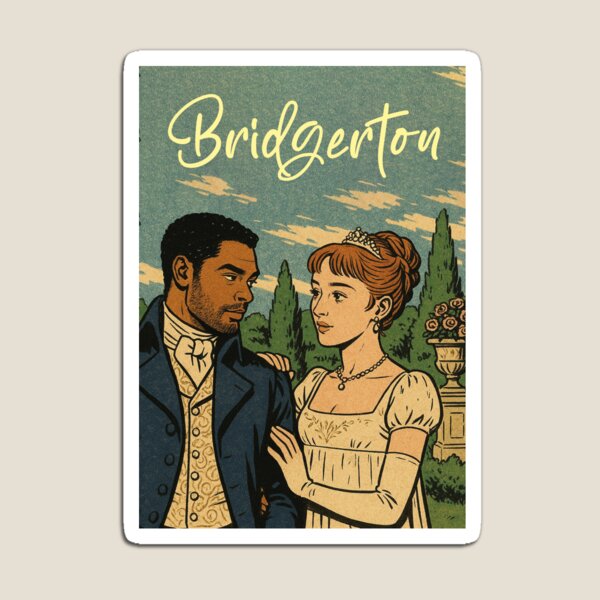 Aperçu de l'œuvre Bridgerton, Simon Bassett, Daphné Bridgerton, Amour  créée et vendue par Mauswohn.