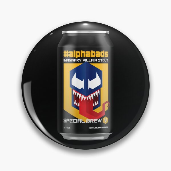 Item preview, IMAGINARY VILLAIN STOUT // #alphabads "V" designed and sold by REALTHANG CUSTOMS.