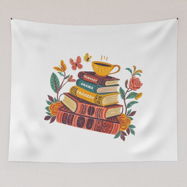 Item preview, Floral Shirt Fantasy Book Drama Tragedy designed and sold by Dario Andres Pedrozo.
