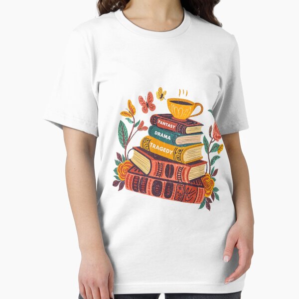 Vista previa del artículo con la obra «Camisa floral Fantasía Libro Drama Tragedia», diseñado y vendido por Dario Andres Pedrozo.