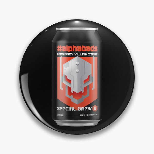 Item preview, IMAGINARY VILLAIN STOUT // #alphabads "U" designed and sold by REALTHANG CUSTOMS.