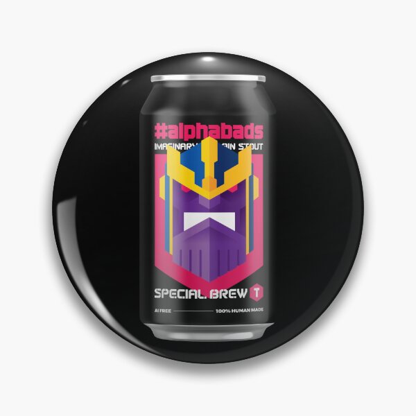 Item preview, IMAGINARY VILLAIN STOUT // #alphabads "T" designed and sold by REALTHANG CUSTOMS.
