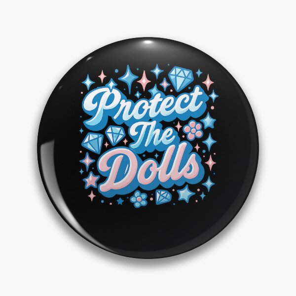 Item preview, Protect The Dolls Trans Pride Human Rights designed and sold by Cute-Collection.