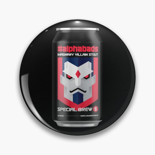 Item preview, IMAGINARY VILLAIN STOUT // #alphabads "S" designed and sold by REALTHANG CUSTOMS.