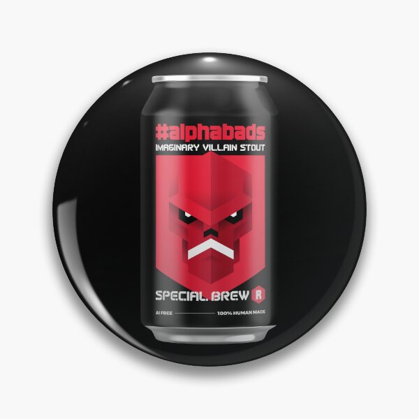 Item preview, IMAGINARY VILLAIN STOUT // #alphabads "R" designed and sold by REALTHANG CUSTOMS.