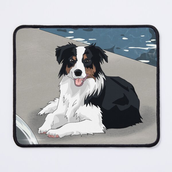 Item preview, Dog by pool designed and sold by NinaverseStudio.