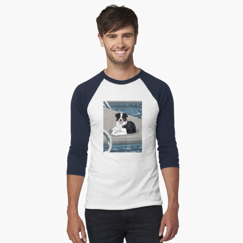 Item preview, Baseball ¾ Sleeve T-Shirt designed and sold by NinaverseStudio.