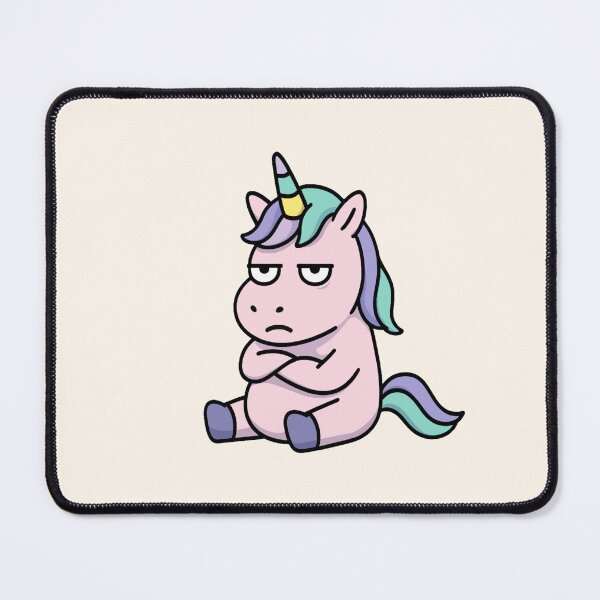 Item preview, Unicorn with a bored face designed and sold by JCN-N.