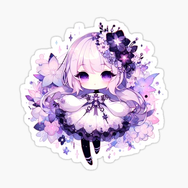 Artikel-Vorschau von Blühende Unschuld - Chibi, designt und verkauft von Dreams Like Lavender.