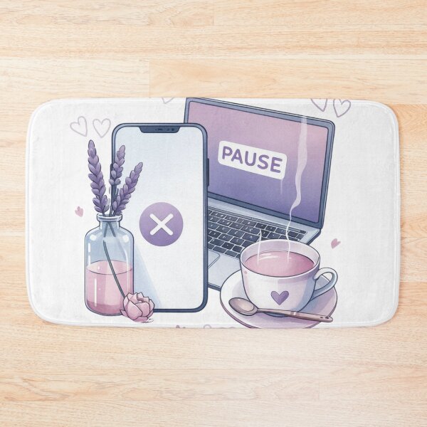 Item preview, Pause Life designed and sold by CreatedbyKandJ.