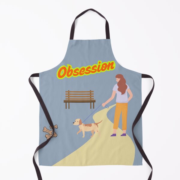Item preview, Obsession – Dog Walking with Treat Temptation designed and sold by Nadia-joy.