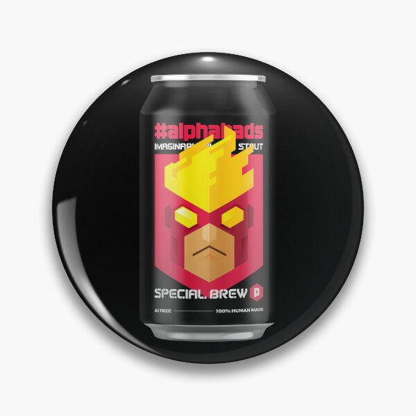 Item preview, IMAGINARY VILLAIN STOUT // #alphabads "P" designed and sold by REALTHANG CUSTOMS.