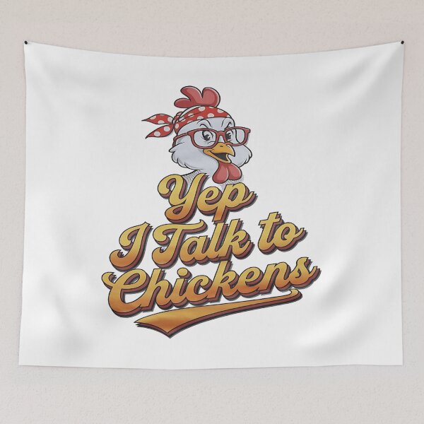 Item preview, I talk to chickens - Did somebody say chickens - Chickens is the world - Chickens beat - The magic of chickens designed and sold by JansenGS.