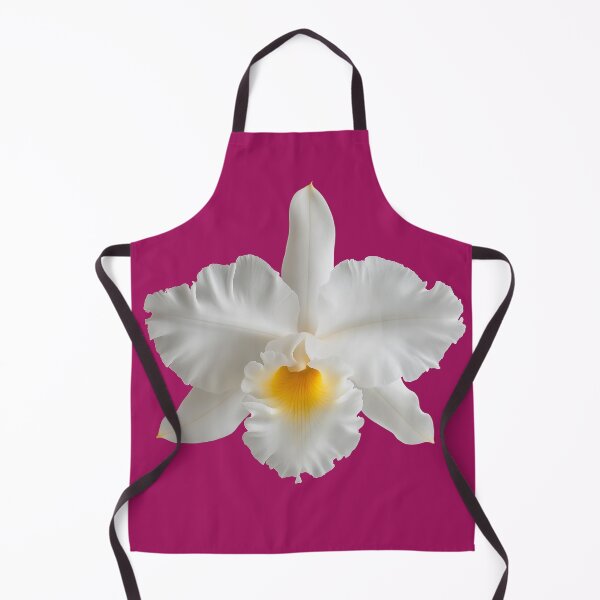 Item preview, White Cattleya orchids in full bloom designed and sold by FluffyGallery.