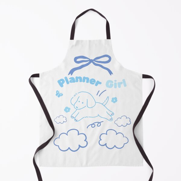 Item preview, Planner Girl – Soft Blue Cute Puppy designed and sold by ZerotwoStudio.