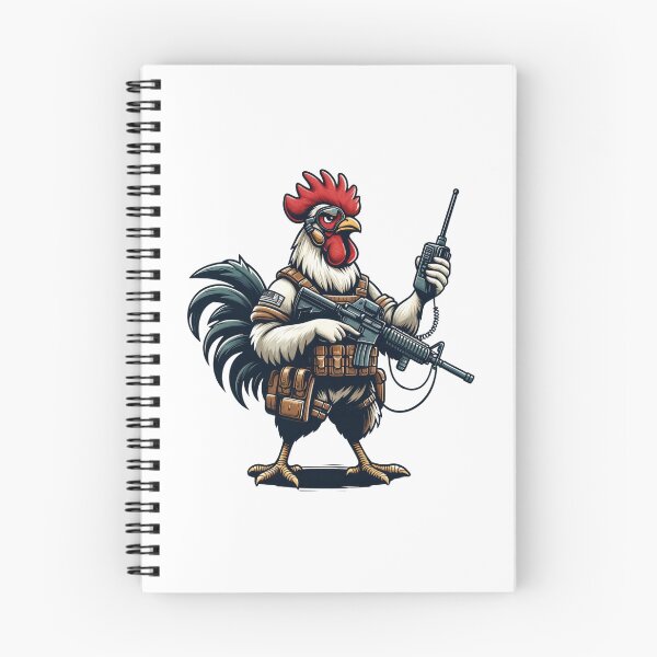Item preview, Tactical Commando Rooster Patriotic Military Art designed and sold by latelierdechris.