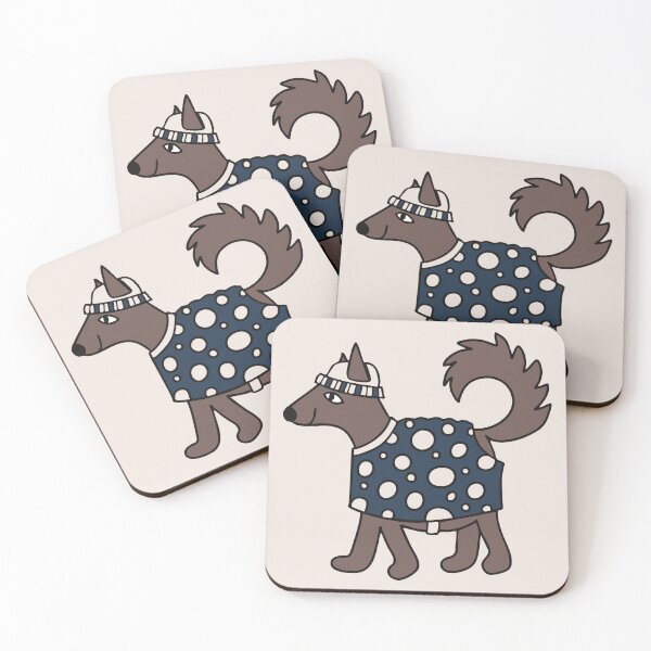 Item preview, Wolfhound husky puppy dog designed and sold by FrancesPoff.