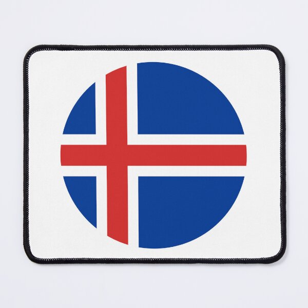 Item preview, Iceland Flag designed and sold by USEFULART-Shop.