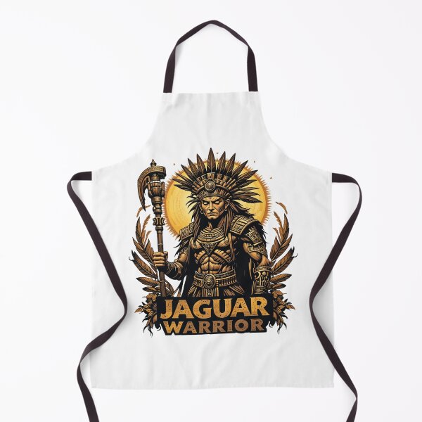 Item preview, Jaguar Warrior Aztec Strength Design designed and sold by latelierdechris.