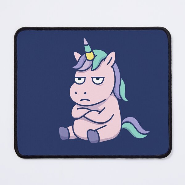 Item preview, Unicorn with a bored face designed and sold by JCN-N.