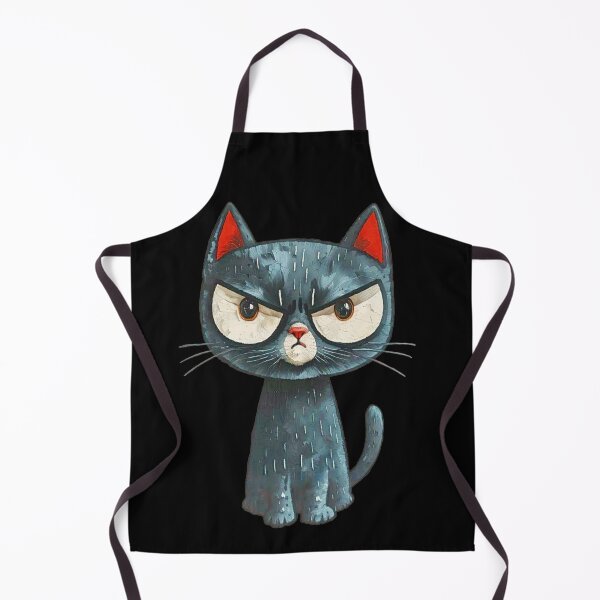 Item preview, Grumpy Little Overlord – Angry Cute Cat for Cat Lovers with Attitude Design for Shirts, Stickers, Mugs & More designed and sold by eatmorvelopator.