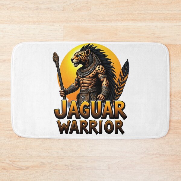 Item preview, Jaguar Warrior Symbolic Aztec Art designed and sold by latelierdechris.