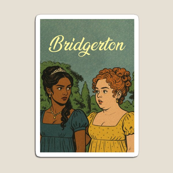 Aperçu de l'œuvre Bridgerton, Kate Sharma, Penelope Featherington, série Netflix créée et vendue par Mauswohn.