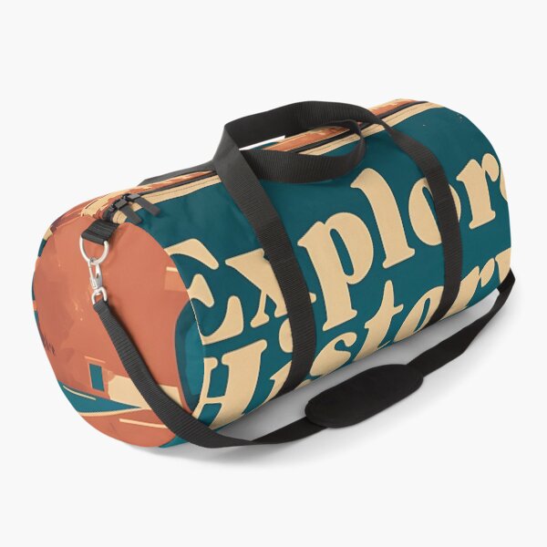 Item preview, Retro Forbidden City Meridian Gate Explore History Poster designed and sold by FestivityFinds.