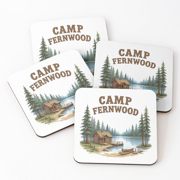 Item preview, Camp Fernwood Lakeside Retreat Art designed and sold by latelierdechris.