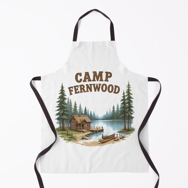 Item preview, Camp Fernwood Lakeside Retreat Art designed and sold by latelierdechris.