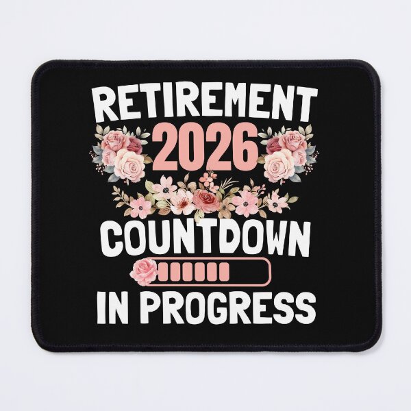 Item preview, Retirement 2026 Countdown In Progress Flower Floral Lover Women designed and sold by thebest-2studio.