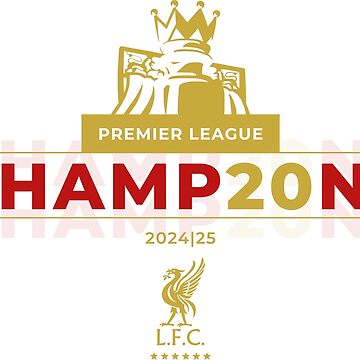 Artwork thumbnail, Liverpool 2025 Premier League Champions by LockStockDesigns
