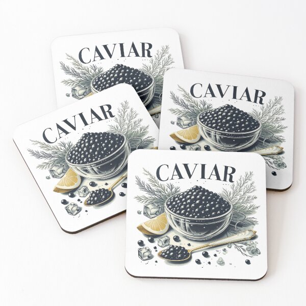 Item preview,  Caviar Luxurious Black Culinary Design designed and sold by latelierdechris.