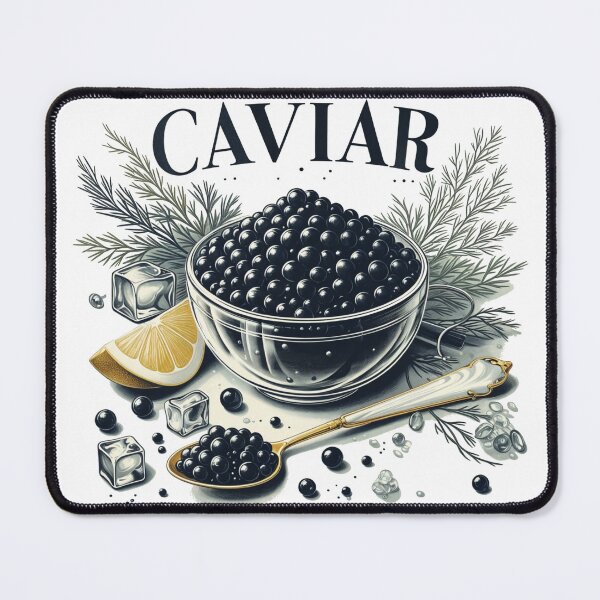 Item preview,  Caviar Luxurious Black Culinary Design designed and sold by latelierdechris.