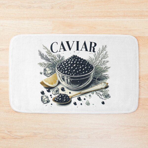 Item preview,  Caviar Luxurious Black Culinary Design designed and sold by latelierdechris.
