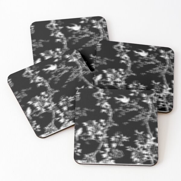 Item preview, Noir Garden Blur – Digital Botanical Art designed and sold by AXIOMsVEIL.
