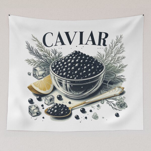 Item preview,  Caviar Luxurious Black Culinary Design designed and sold by latelierdechris.