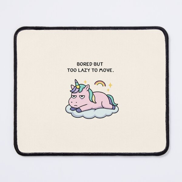 Item preview, Unicorn with a bored face designed and sold by JCN-N.
