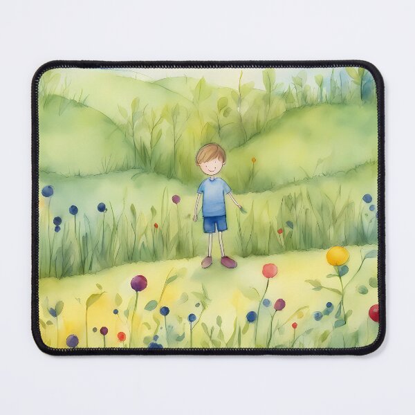 Item preview, Summer Child on Meadow designed and sold by CalmnessbyChoice.
