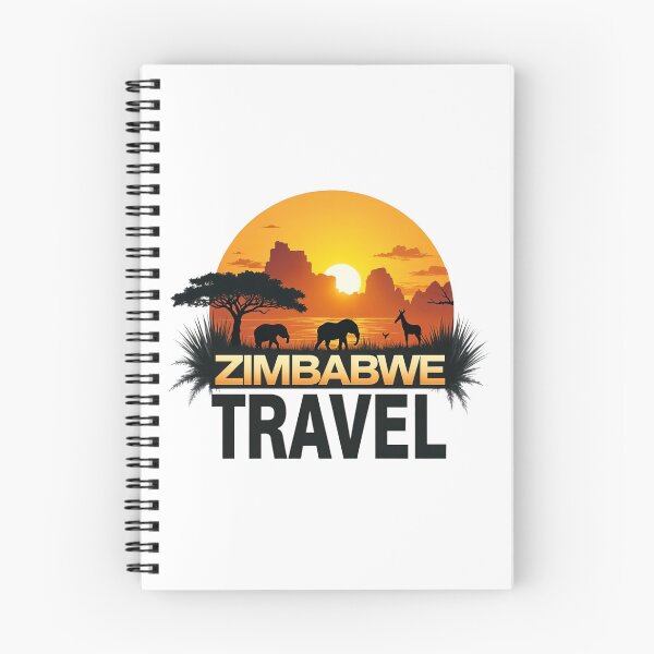 Item preview, Zimbabwe Travel Safari Wildlife Sunset Design designed and sold by latelierdechris.