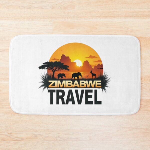 Item preview, Zimbabwe Travel Safari Wildlife Sunset Design designed and sold by latelierdechris.