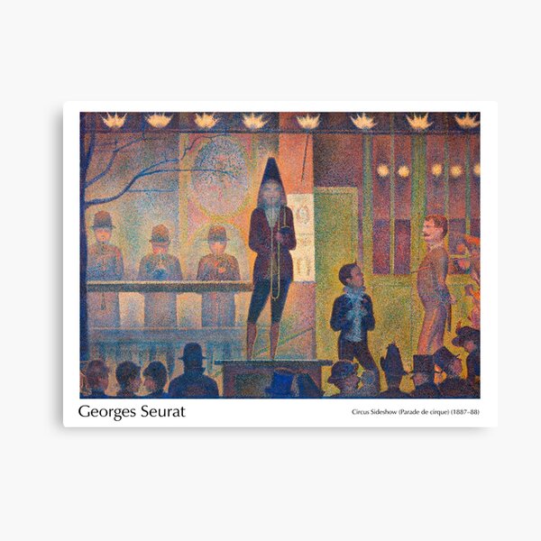 Item preview, Georges Seurat exhibition poster designed and sold by paulrommer.