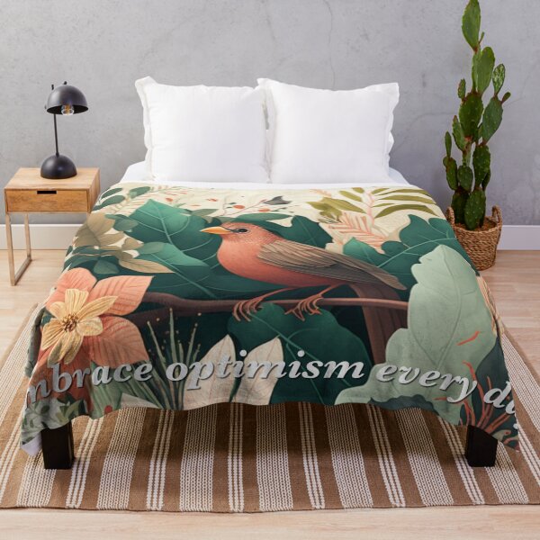 Item preview, Embrace optimism every day. designed and sold by fanzen69.
