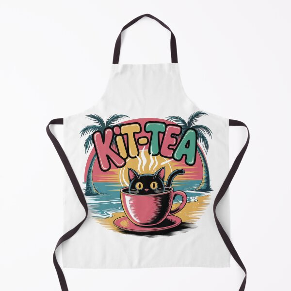 Item preview, Kit-Tea designed and sold by MadCatPrints.