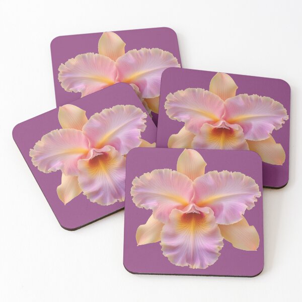 Item preview, A large Cattleya orchid is blooming. designed and sold by FluffyGallery.
